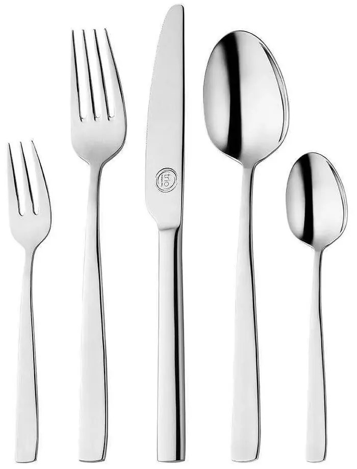 Σετ Ανοξείδωτα Μαχαιροπίρουνα Osaka 18/10 Σε Βαλίτσα - 3mm - Cryspo Trio - 72τμχ