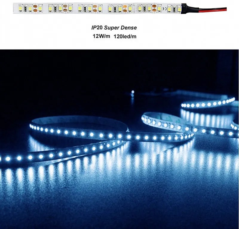 Adeleq Ταινία Led 5 Μέτρα 12Vdc 12W Και 120Led Ανά Μέτρο Ip20 Μπλε 30-461212014