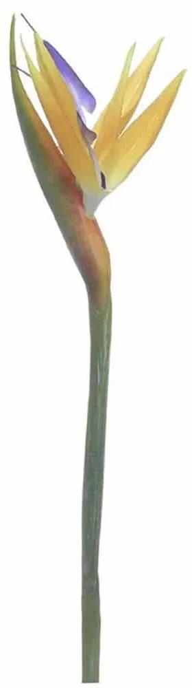 Διακοσμητικό Κλαδί-Λουλούδι 3-85-246-0289 95cm Yellow-Purple Inart Πλαστικό
