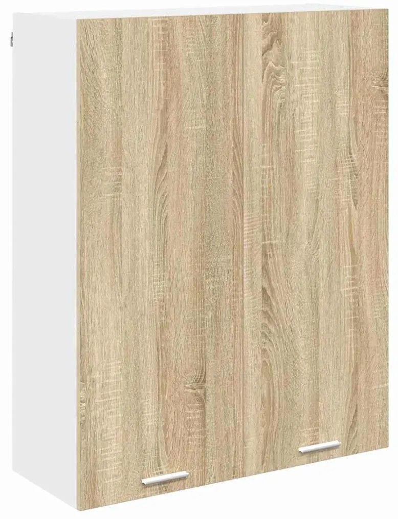 vidaXL Κρεμαστό ντουλάπι με αποθήκευση Δρύς Sonoma 80 x 31 x 100 εκ.