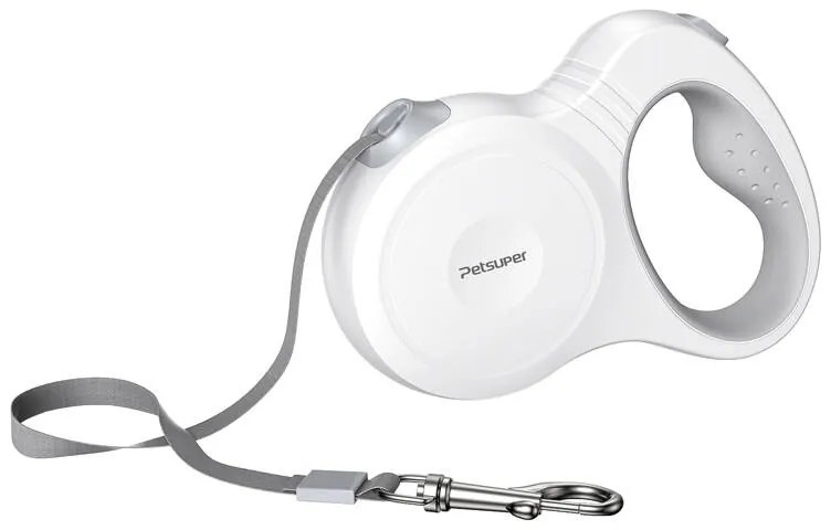 Petsuper Dog Automatic Retractable Leash 5m (white)