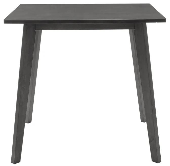 Τραπέζι Benson pakoworld MDF με καπλαμά  χρώμα rustic grey 80x80x75εκ - MDF - 097-000002