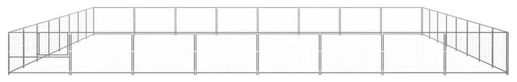 Σπιτάκι Σκύλου Ασημί 64 μ² Ατσάλινο
