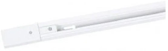 Ράγα 2-Line 2μ αλουμίνιο σε μαύρο και λευκό Led Space Lights-2051061-Λευκό 2051061