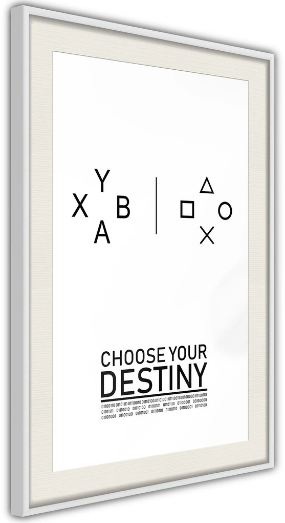 Αφίσα - Which Team Are You On? - 20x30 - Χρυσό - Με πασπαρτού