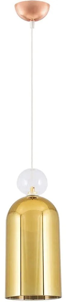 Φωτιστικό Οροφής 414LRC1802 Φ16x120cm 1xG9 5W Gold Opviq