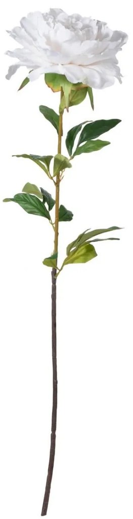 ARTEKKO Τεχνητό Φυτό Παιώνιας - Πολυπροπυλένιο - F4685-WHIT