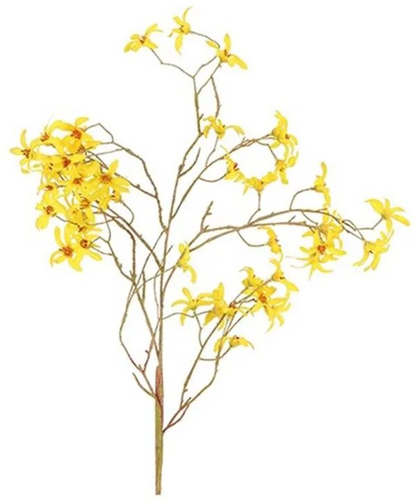 Τεχνητό Κλαδί Ανθάκια 013.819357 104cm Yellow Plastic