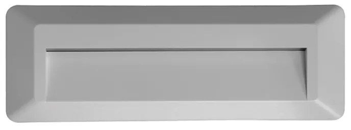 Απλίκα LED Εξωτερικού Χώρου Aca SLIM32N Grey