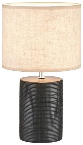 Επιτραπέζιο Φωτιστικό Bois Μαύρο 50659 Fischer Honsel-50659-Μαύρο 50659