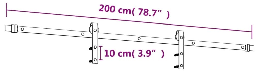 ΣΥΡΟΜΕΝΗ ΜΕΣΟΠΟΡΤΑ ΜΕ ΜΗΧΑΝΙΣΜΟ 100 X 210 ΕΚ. ΜΑΣΙΦ ΞΥΛΟ ΠΕΥΚΟΥ 3203043