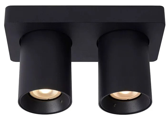 Φωτιστικό Οροφής Lucide 09929-10-30 NIGEL Μαύρο Ματ (Black Mat) 2200 K