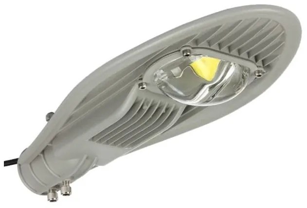 Φωτιστικό Δρόμου Κεφαλή LED 50W Γκρι 4000K IP66 Livius-Eco 22740 Interlight 22740 Γκρι