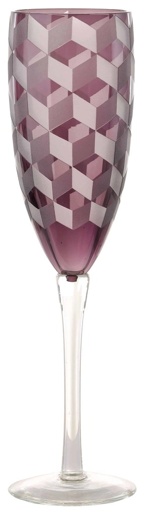 Ποτήρι Σαμπάνιας POLS POTTEN Blocks Champagne Glasses, multicolour, set of 6 140-230-131-0M