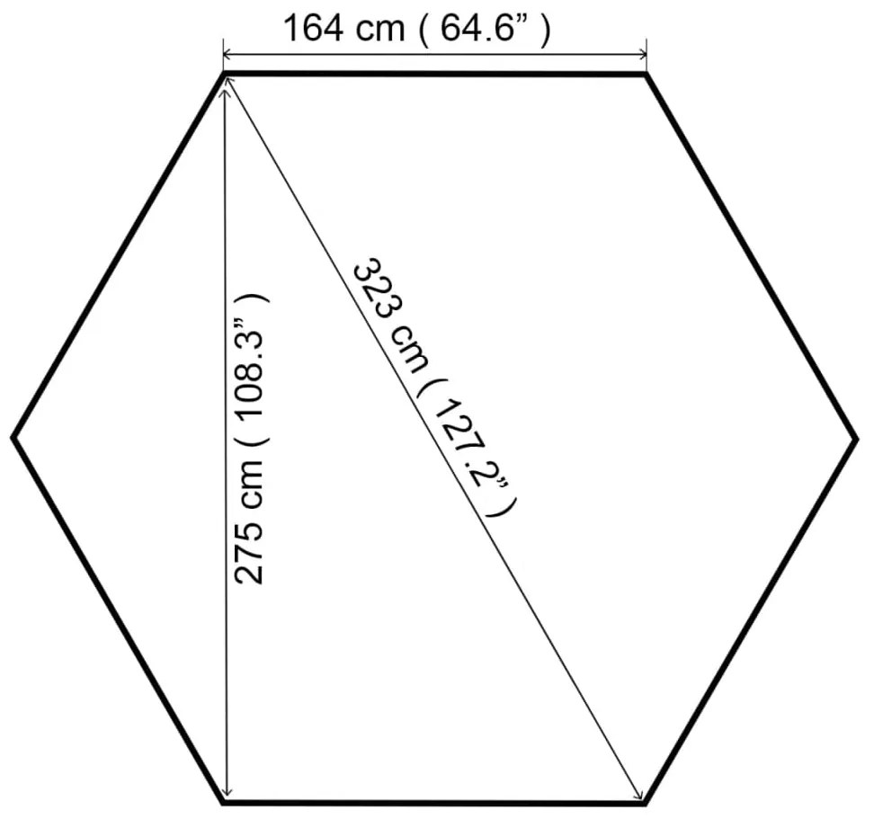 ΚΙΟΣΚΙ ΚΗΠΟΥ ΑΝΘΡΑΚΙ 323 X 275 X 265 ΕΚ. 47961