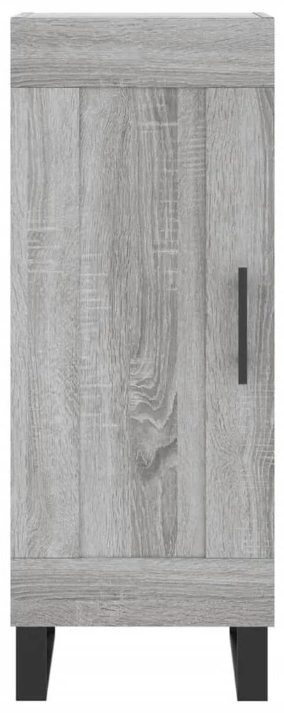vidaXL Ντουλάπι Γκρι Sonoma 34,5x34x90 εκ. από Επεξεργασμένο Ξύλο