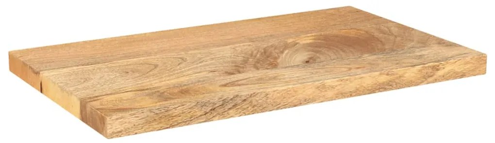vidaXL Επιφάνεια Τραπεζιού Ορθογώνια 50x40x2,5 εκ. Μασίφ Ξύλο Μάνγκο