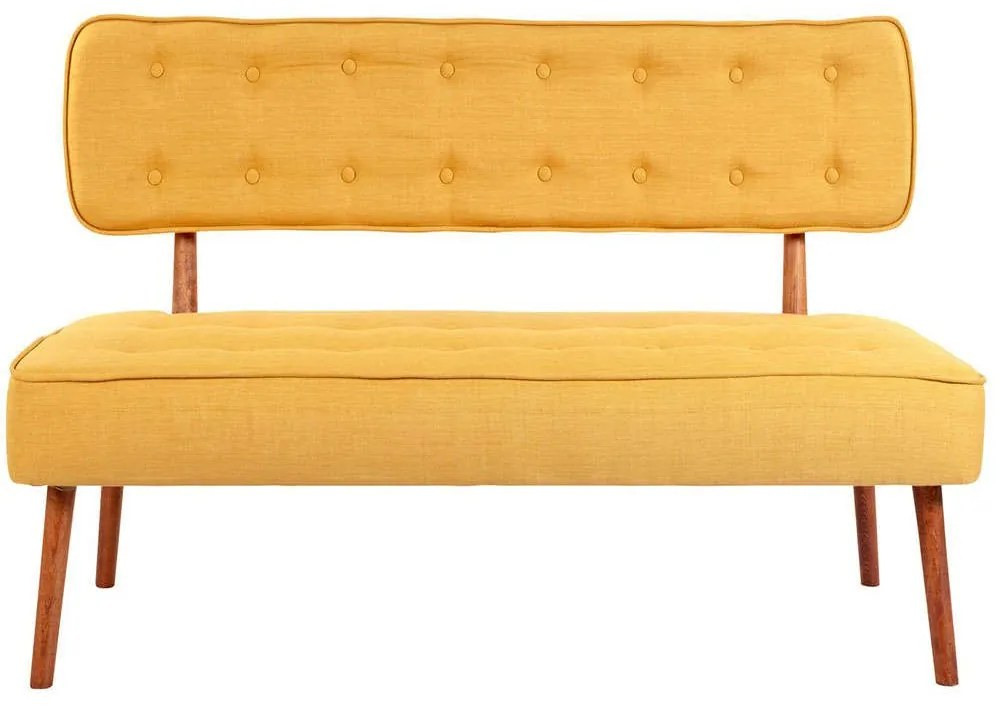 Καναπές Διθέσιος Westwood Loveseat 558ZEN1244 140x64x78cm Yellow