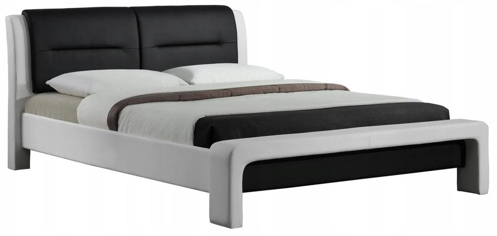 Κρεβάτι Houston 307, Μονόκλινο, Άσπρο, 120x200, Οικολογικό δέρμα, Τάβλες για Κρεβάτι, 132x231x91cm, 47 kg | Epipla1.gr
