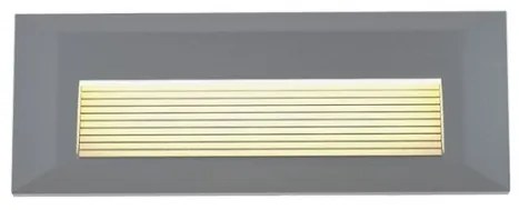Απλίκα Φωτιστικό Τοίχου Κλιμακοστασίου IP65 LED 3W 3000K-4000K-6000K Mono IT Lighting-80201730-Γκρι 80201730