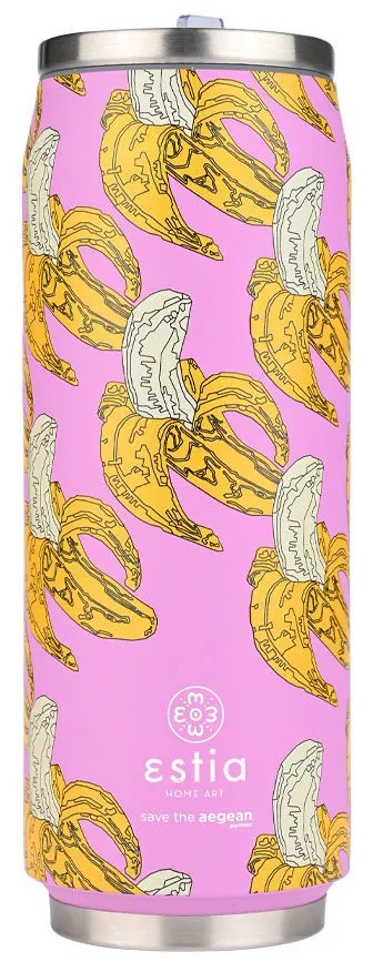 ESTIA ΘΕΡΜΟΣ TRAVEL CUP SAVE THE AEGEAN 500ml BANANA SWIRL