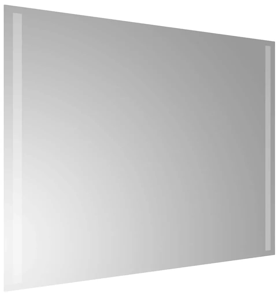 vidaXL Καθρέφτης Μπάνιου με LED 80x60 εκ.