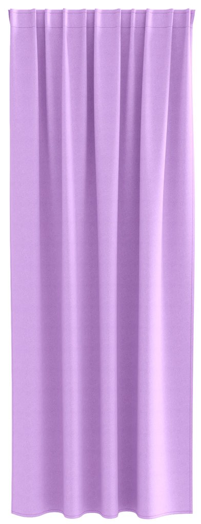 vidaXL Κουρτίνες με κουρτίνες 2 pcs Μοβ 225 x 140 εκ. Πολυεστέρας