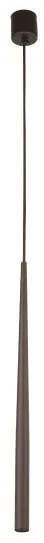 Κρεμαστό Φωτιστικό Οροφής 1xG9 Φ5,2cm Piano TK Lighting-10108-Καφέ 10108