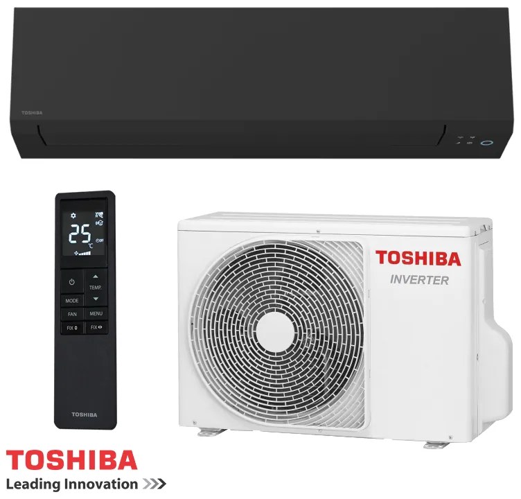 Μετατροπέας κλιματισμού Toshiba Shorai Edge RAS-B22G3KVSGB-E + RAS-22J2AVSG-E1 - μαύρο