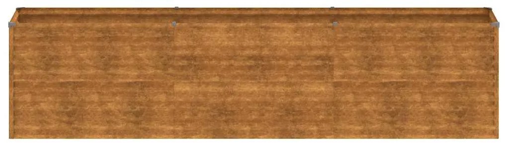 vidaXL Υπερυψωμένο Ζαρντινιέρα Κήπου 291 x 50 x 69 εκ. από Ατσάλι Corten