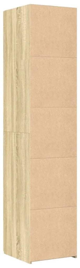 vidaXL Ντουλάπι Sonoma Δρυς 40x42,5x185 εκ. από Επεξεργασμένο Ξύλο
