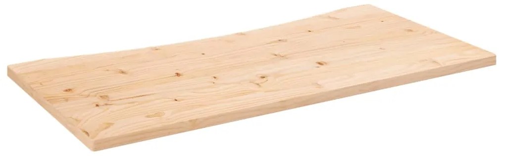 vidaXL Επιφάνεια Γραφείου 100 x 50 x 2,5 εκ. από Μασίφ Ξύλο Πεύκου