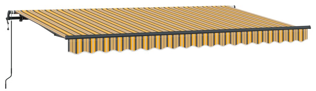 vidaXL Σκηνίτσα Αναδιπλούμενη Πολύχρωμο 400 x 200 cm