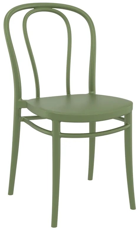 ΚΑΡΕΚΛΑ ΒΙΚΤΟΡ OLIVE GREEN ΠΟΛ/ΝΙΟΥ 45Χ52Χ85εκ.