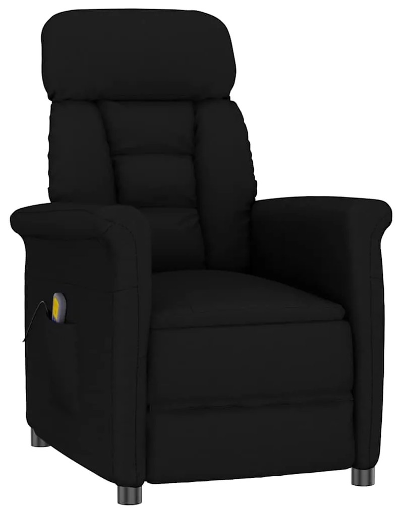 vidaXL Καρέκλα μασάζ Μαύρο 70.5 x 96.5 x 95 cm Τεχνητό δέρμα
