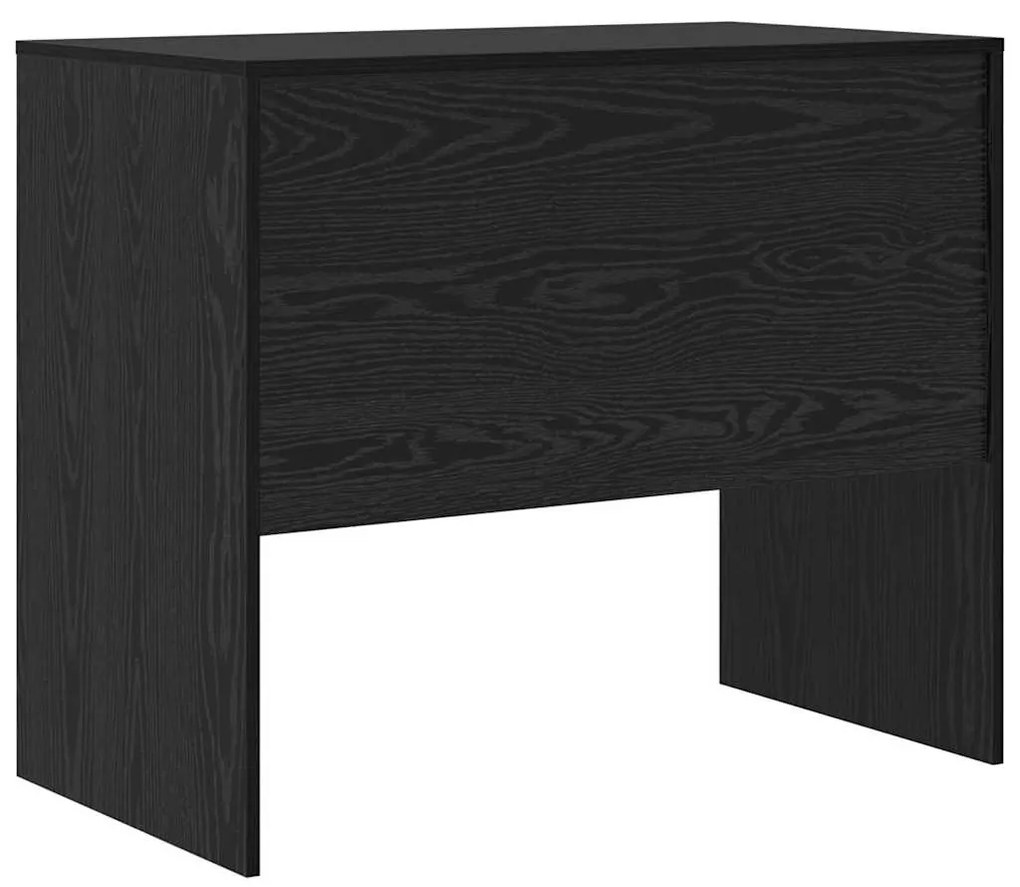 vidaXL Γραφείο Μαύρη δρυς 90 x 50 x 76 εκ. Επεξεργασμένο ξύλο