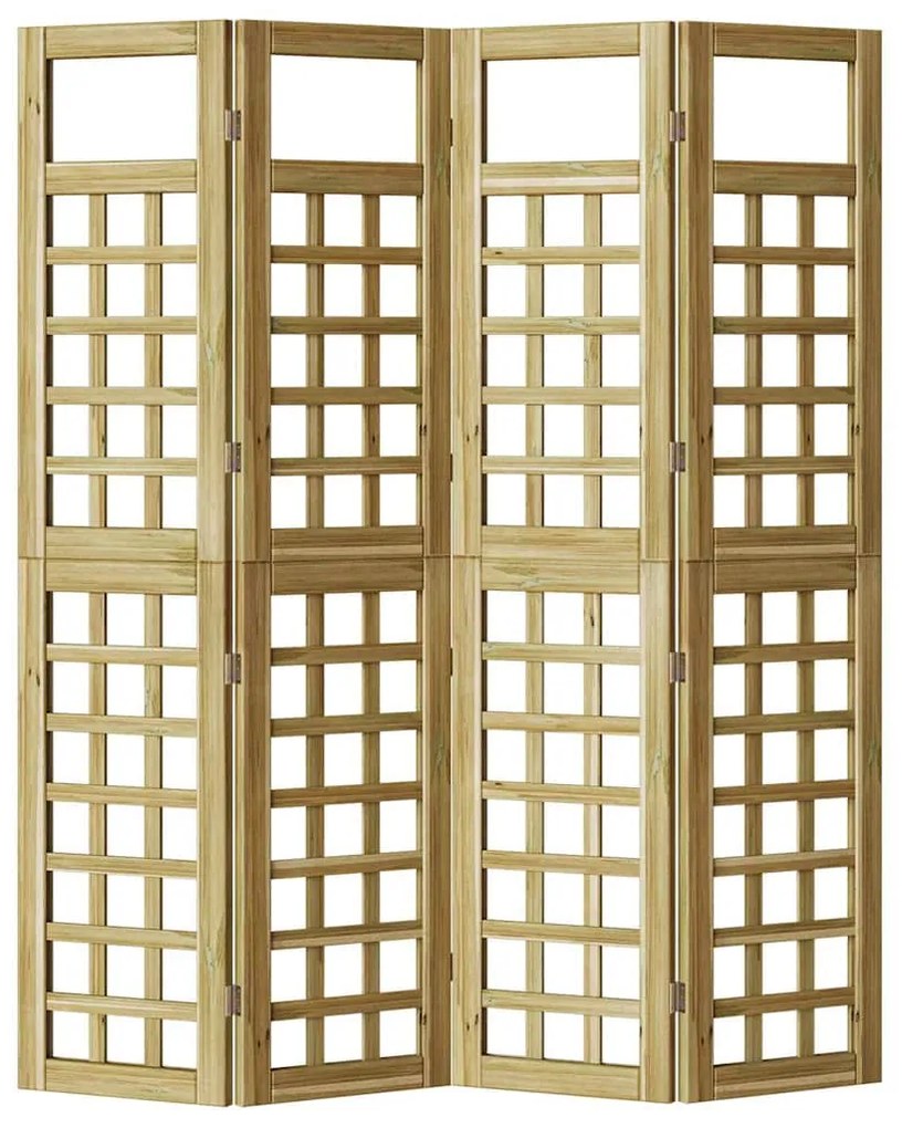 vidaXL Παραβάν ιδιωτικότητας Καφέ 160 x 180 cm