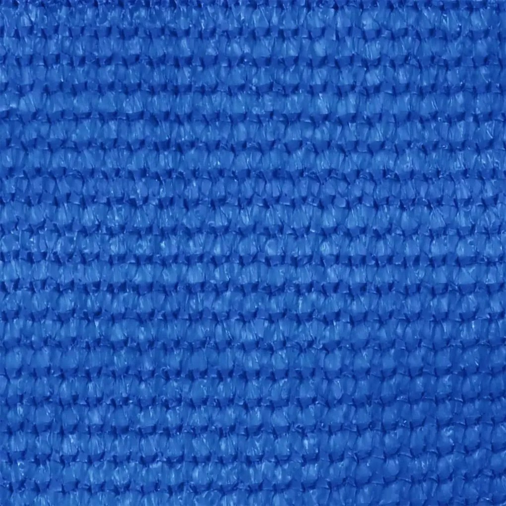 Διαχωριστικό Βεράντας Μπλε 75x600 εκ. από HDPE - Μπλε