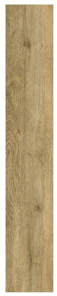 vidaXL Πάνελ Τοίχου Ξύλινη Εμφάνιση Καφέ 2,06 μ² από PVC