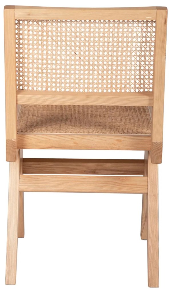 Καρέκλα FREDRIK Ξύλο Φράξινου και Rattan Φυσικό 45x55,5x83Υεκ. 45x55.5x83 εκ.