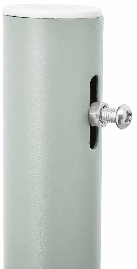 vidaXL Σκίαστρο Πλαϊνό Συρόμενο Βεράντας Μαύρο 140 x 600 εκ.