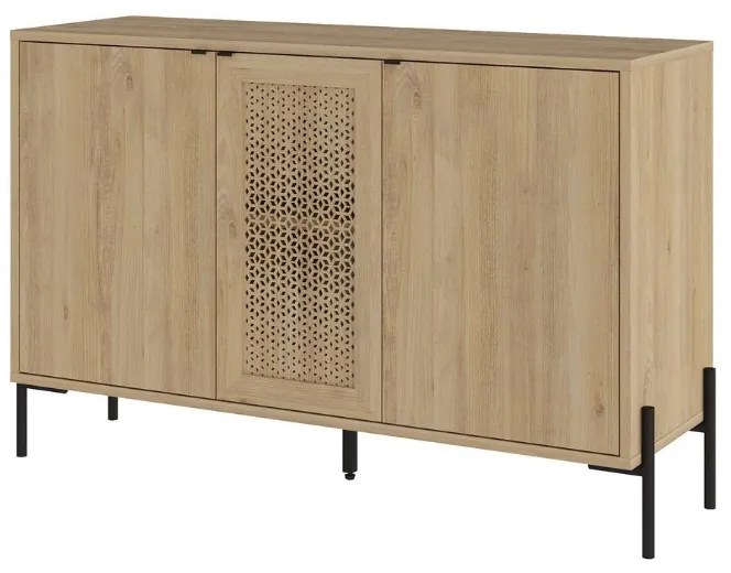 Μπουφές Naive Megapap χρώμα sapphire oak 126x40x80εκ. - GP037-0240,1