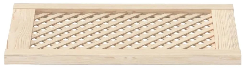 vidaXL Πορτάκια με Πλέγμα 2 Τεμ. 39,5x69 εκ. από Μασίφ Ξύλο Πεύκου