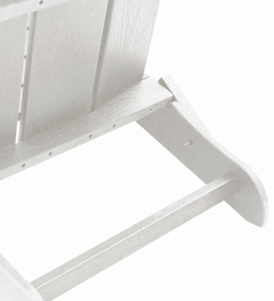 vidaXL Καρέκλα Κήπου 3 pcs Λευκό 80.5 x 74.5 x 92 εκ Πολυαιθυλένιο