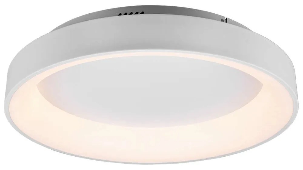 Φωτιστικό Οροφής - Πλαφονιέρα Girona 671290131 48W Led Φ60cm 12cm White Mat Trio Lighting Metal