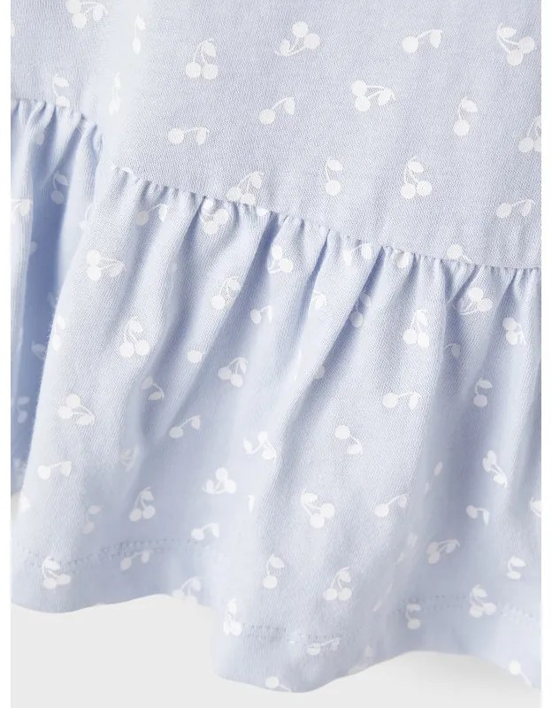 Φόρεμα Name It οργανικό βαμβάκι Little Cherries ciel