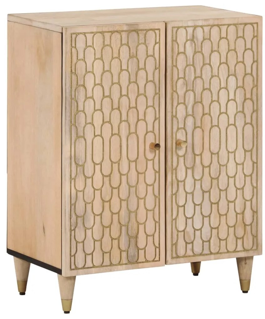 vidaXL Βοηθητικό Ντουλάπι 60 x 33 x 75 εκ. από Μασίφ Ξύλο Μάνγκο