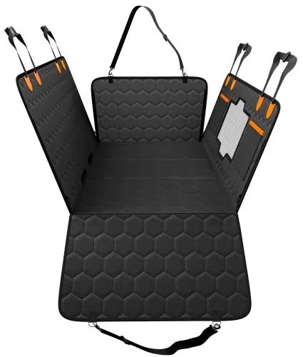 VEVOR 54 x 25.6 in Dog Car Seat Cover for Back Seat Waterproof 600D for Cars