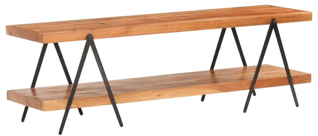 vidaXL Έπιπλο Τηλεόρασης 160 x 40 x 50 εκ. από Μασίφ Ξύλο Ακακίας