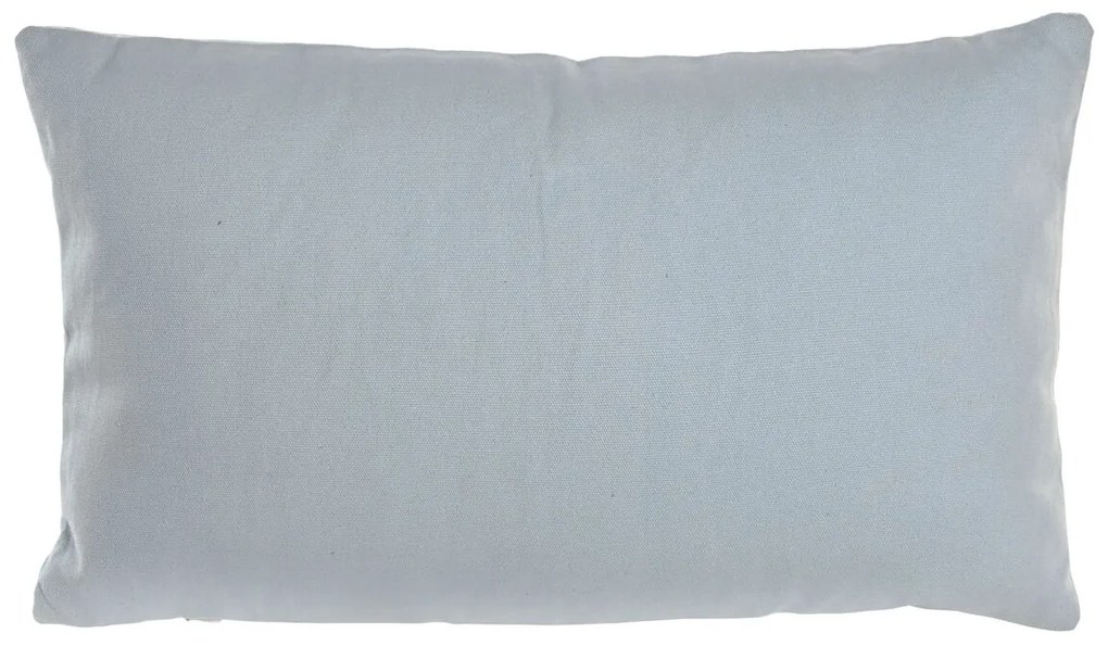 Μαξιλάρι DKD Home Decor 50 x 15 x 30 cm Ρίγες Μπλε Λευκό Μεσογείακός